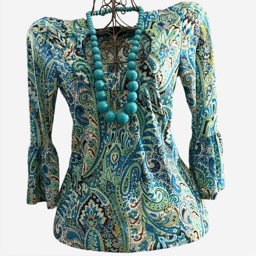 Good condition. Inc International Concepts Womens Ruffle Sleeve Top